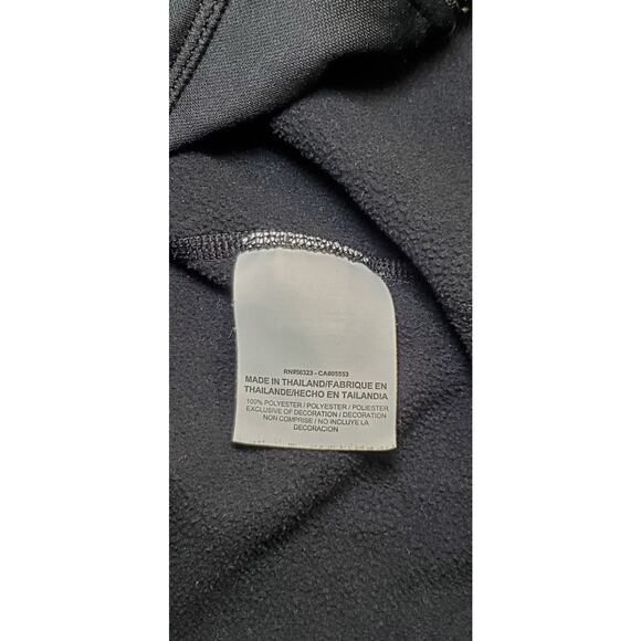 Nike Therma Fit Size XL Full Zip Hoodie Black Women's Gym Hiking Running C19-19 - Picture 6 of 9